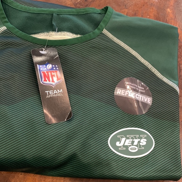 New York Jets Reflective Thermabase  2XL Long Sleeve Shirt-NWT - Picture 5 of 10